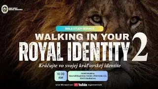 Sunday Service - Walking in your Royal Identity 2 | 23rd, November 2025 | GOMERM SLOVAKIA