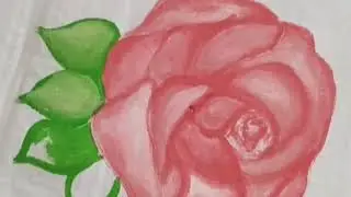 #fabric #art #painting #fabricpainting #trending #feminaarts #red #flowers#green#feminaarts #artist