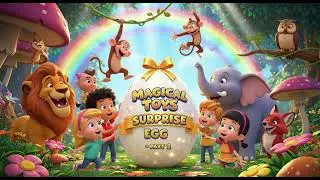 Magical Toys Surprise Egg &ndash; Part 2 🌟 1 | Fun Kids Video | Nursery Rhymes & Toy Surprises