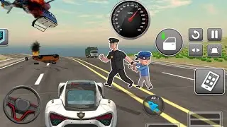 Real Police Action Game 🚨 | Tactical Checkpoint Scene | Police vs Criminals 🔫 | Open World Action