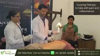 Cupping Therapy at Vedic Arogyam Ayurveda & Panchkarma Clinic