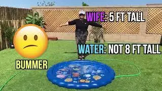 Splash Pad Sprinkler for kids by QDH