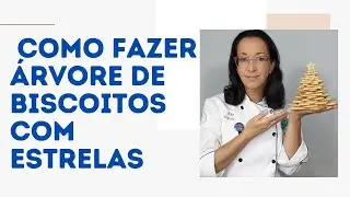Como Fazer Árvore de Biscoito Com Estrelas. O segredo que você não sabia.