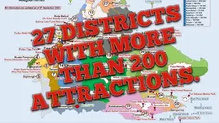 AWESOME SABAH! 27 DISTRICTS WITH MORE THAN 200 ATTRACTIONS.