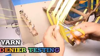 How to Check Denier of Yarn | Denier Test of Yarn