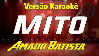 Amado Batista - Mito (Estou só) Karaokê