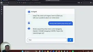 AI Chatbot + Facebook Page Messenger
