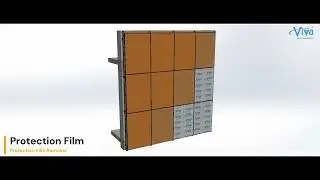 Open Groove M Clamp System Installation | Solid X - Solid Aluminium Panels #vivaacps