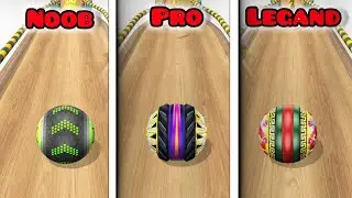 Goingball, noob pro legend balls, hardest levels 👀#goingballsfastrunnergameplay 