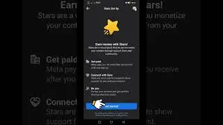 HOW TO SET-UP STARS ON FACEBOOK REELS 🌟.