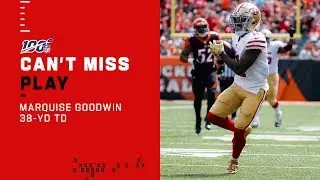 Marquise Goodwin Is WIDE OPEN for a 38-Yd TD