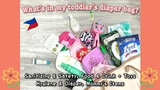 What's in my toddler's diaper bag? 👜 | Philippines 🇵🇭 | Mimi's Life 💐