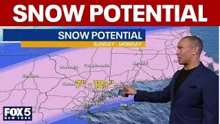 NYC snowstorm forecast