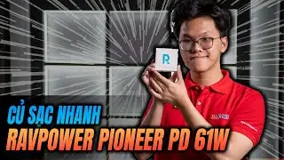 Tr&ecirc;n Tay V&agrave; Đ&aacute;nh Gi&aacute; Nhanh RavPower Pioneer RP-PC112 - PD 61W