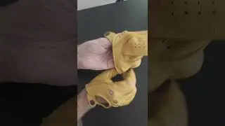 Yellow driving gloves #leathergloves #drivinggloves