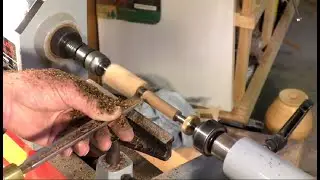 Making handmade wood pens Blackwood striped and a 2000-year-old Huon pine wood pen