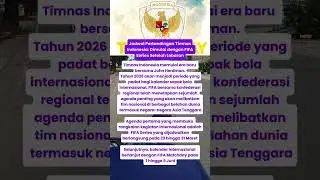 Jadwal Pertandingan Timnas Indonesia: Dimulai dengan FIFA Series Setelah Lebaran