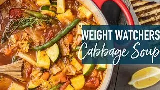 Healthy Cabbage Soup Recipe (ZERO Weight Watchers Points Soup!)