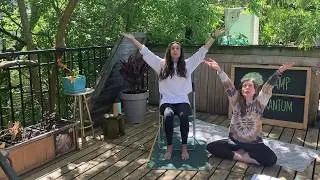 Camp Cranium Chair Yoga