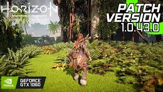 Horizon Forbidden West - Patch v1.0.43.0 - GTX 1060 + i7 4770 | All Settings Tested