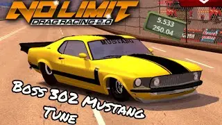 5.5 Ford Boss 302 Mustang Fastest Tune - No Limit Drag Racing 2