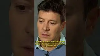 Verdadeiro motivo da DEMISS&Atilde;O de Rodrigo Faro da Record &eacute; revelada e surpreende: 'foi