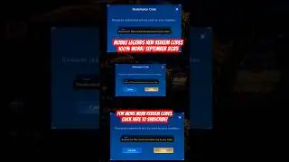 Legit! mobile Legends New Redemption Codes MLBB Redeem Codes September 2025 #mlbbdiamondscode #mlbb