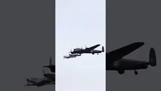 #BBMF #Lancaster #spitfire #hurricane #warbird #display #aircraft #airshow #raf #britain #ww2
