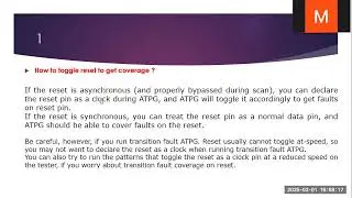 vlsi dft interview questions