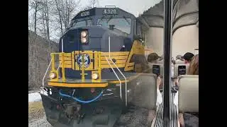 Alaska Railroad Cruise Ship Transfer Seward to the Anchorage Airport