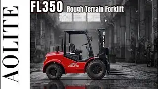 #AOLITE FL350 #rough #terrain #forklift #truck #counterweight #outdoor #offroad #liftedtrucks #china