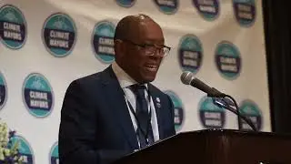 Mayor Sylvester Turner Address Climate Mayors Leadership Forum