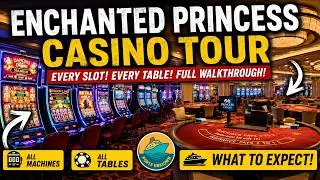 Enchanted Princess Casino EMPTY at Port &mdash; No Crowd, All Jackpot Energy