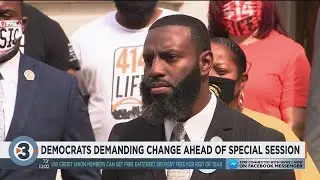 Democrats demand change ahead of special session