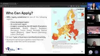 VR Health Champions Open Call 2025 Webinar