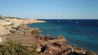 Египет Шарм-эш-Шейх Farsha пляж  самая красивая панорама