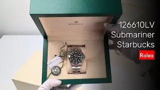 Rolex Starbucks 126610LV Submariner | Unboxing!!