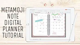 METAMOJI NOTE | Digital Planner Tutorial