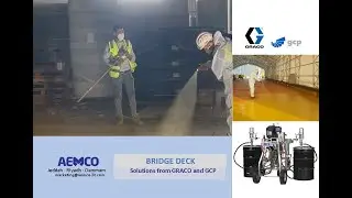 GRACO XP-hf spraying Eliminator from GCP - AEMCO Saudi #eliminator #gcp #gracopaintsprayers