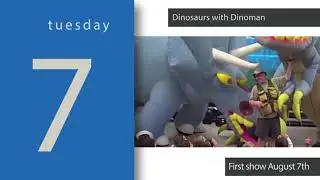 August Calendar of Events 2018