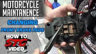 How to Change Front Motorcycle Brake Pads from SportbikeTrackGear.com