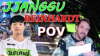 HOW TO MAIN TANK IN OVERWATCH - JJANGGU POV OWL May Melee Playoffs vs Dallas Fuel [ Map 3 BlizzWrld]