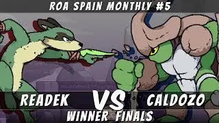 RoA Spain Feb18 Monthly Winner Finals | Readek VS Caldozo