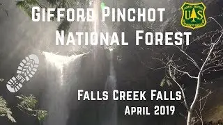 Falls Creek Falls - Gifford Pinchot National Forest, Carson, WA - (April 2019)