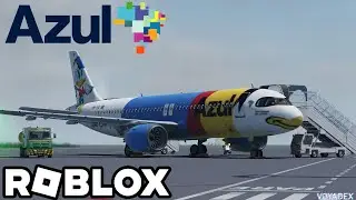 Roblox Azul Brazilian Airlines Flight - Airbus A320