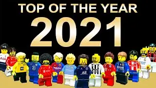 Best Football Of The Year 2021 &bull; Best Moments of soccer 2021 in Lego Stop Motion Animation