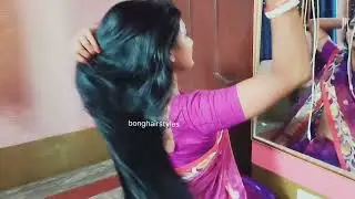 Silky shine smooth long hair comb 🪮@bonghairstyles8920 