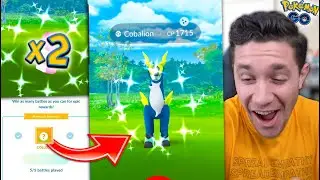 IT HAPPENED! SHINY COBALION IN GO BATTLE + 2 RANDOM SHINIES (Pokémon GO)