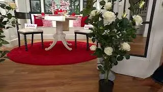 QVCのヴァレリーによる45インチの鉢植えのつるバラの木
