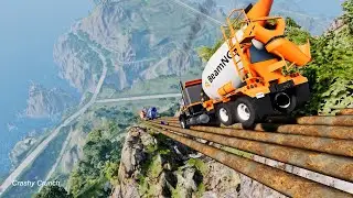 Truck-Coaster | Truck Sliding Down | BeamNG Drive
